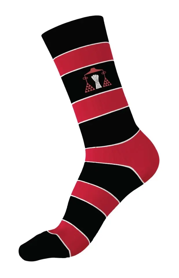 Socks made for The King's School, Canterbury