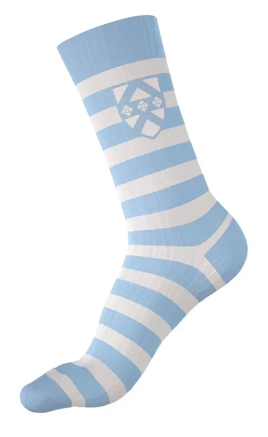 Socks made for The King's School, Canterbury
