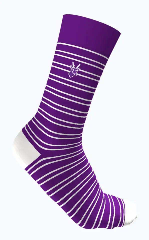 Socks made for The King's School, Canterbury