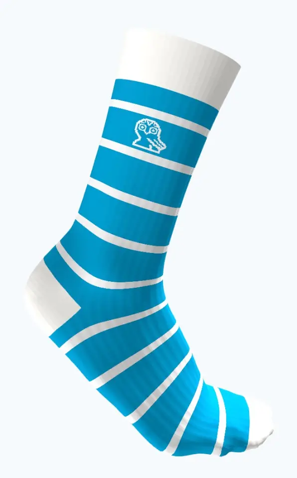 Socks made for The King's School, Canterbury